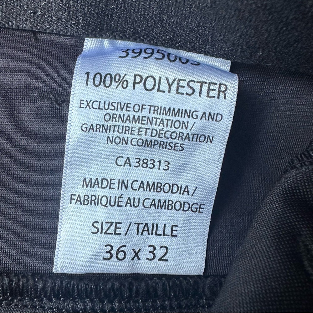 Cloudveil Performance Stretch Straight Leg Black … - image 5